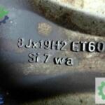A 1644011202 Mercedes W164 ML spor paket JANT Takım 8 x 19 ET60