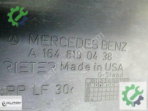 Mercedes-Benz ML Bakalit 1646190438 çıkma parça