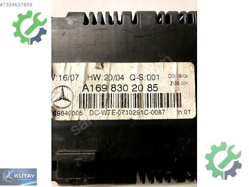 Mercedes-Benz B Klima Kontrol Paneli 1698302085 çıkma parça