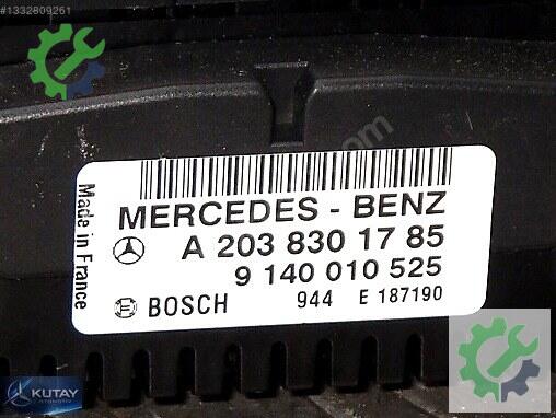 Mercedes-Benz C Klima Kontrol Paneli çıkma parça