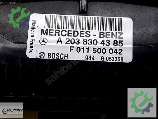 Mercedes-Benz C Klima Kontrol Paneli 2038304385 çıkma parça