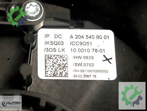 Mercedes-Benz C Sinyal Kolu 2045408001 çıkma parça