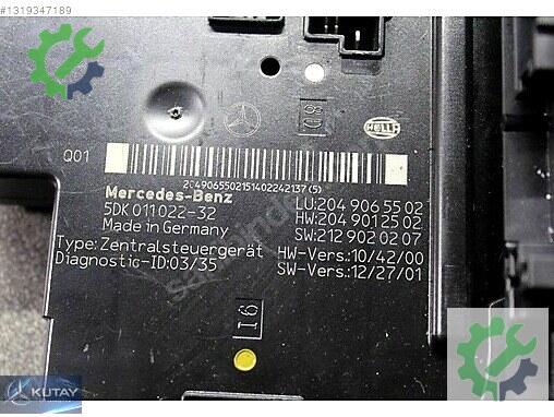 Mercedes-Benz C Sam Beyni 2049065502 çıkma parça