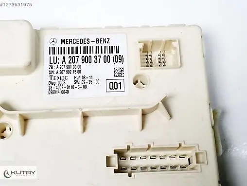 Mercedes-Benz E Beyni çıkma parça