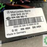 A 2095452001 Mercedes W203 W209 kontrol ünitesi sam beyni
