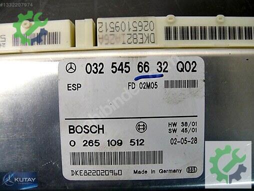 Mercedes-Benz E Beyni 2115406745 çıkma parça