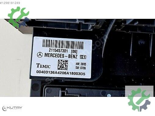 Mercedes-Benz E Sam Beyni 2115457301 çıkma parça