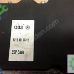 A 2124313512 MERCEDES W212 ABS pompası ESP BEYNİ A2124313512