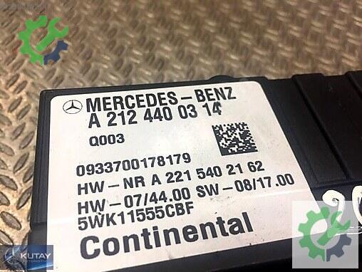 Mercedes-Benz E Pompa Beyni 2124400314 çıkma parça