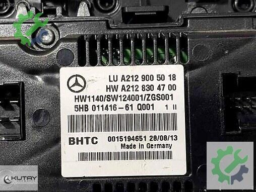 Mercedes-Benz E Klima Kontrol Ünitesi 2129005018 çıkma parça
