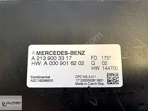 Mercedes-Benz E Beyin 2139003317 çıkma parça
