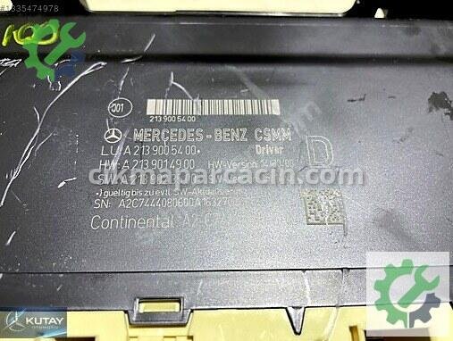 Mercedes-Benz E Beyni 2139005400 çıkma parça