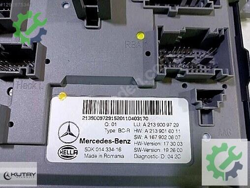 Mercedes-Benz E Beyin 2139009729 çıkma parça