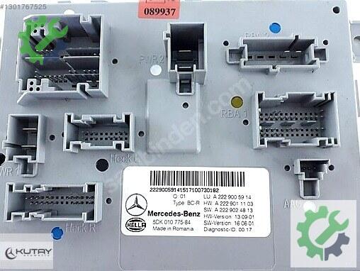 Mercedes-Benz C Sam Beyni 2229005914 çıkma parça