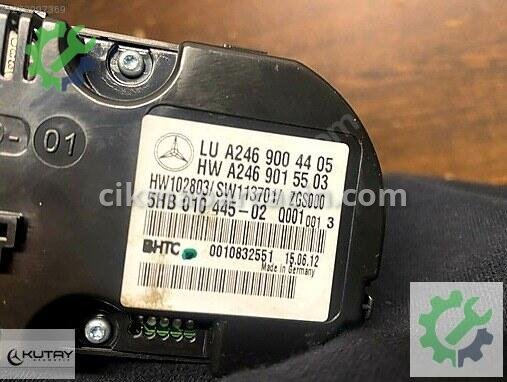 Mercedes-Benz B Klima Kontrol Paneli 2469004405 çıkma parça