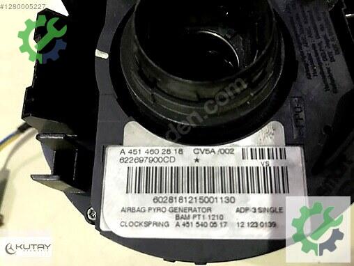 Smart Fortwo Direksiyon Airbag 4514602818 çıkma parça