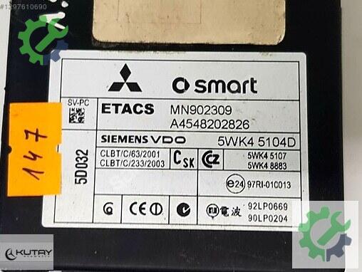 Smart Forfour Alarm Beyni 4548202826 çıkma parça