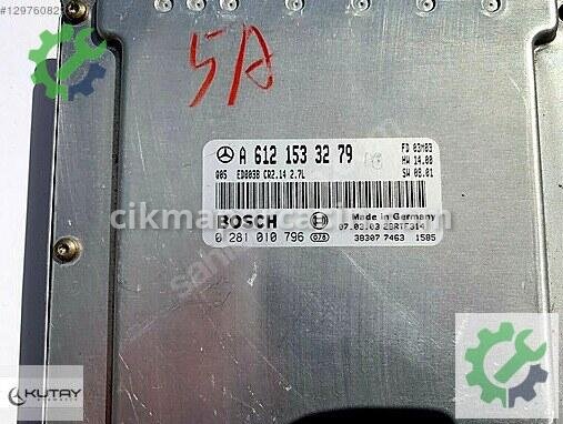 Mercedes-Benz ML Motor Beyni 6121533279 çıkma parça