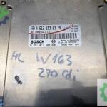 A 6121536379 MERCEDES ML270 W163 motor beyni