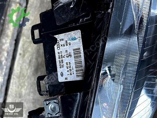 Audi A3 Sağ Ön Far 8L0941004AF çıkma parça