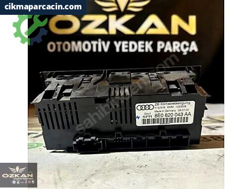 Audi A4 Klima Kontrol Paneli 8E0820043 çıkma parça