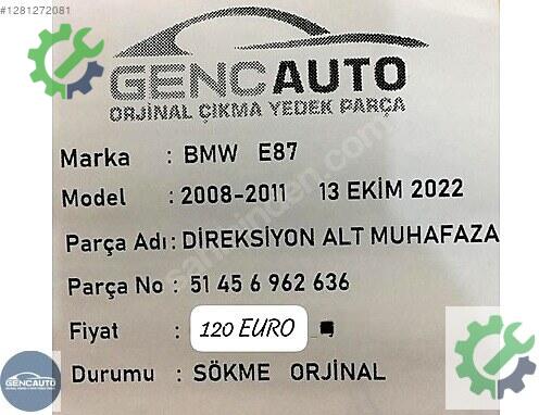 BMW 3 Serisi Bakalit 51456962636 çıkma parça