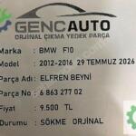 BMW F10 EL FREN BEYNİ SÖKME ORJİNAL 686327702