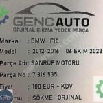 BMW F10 SANRUF MOTORU SÖKME ORJİNAL OEM 7316535