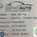 BMW F20 F30 AİRBAG BEYNİ SÖKME ORJİNAL OEM 65779258350