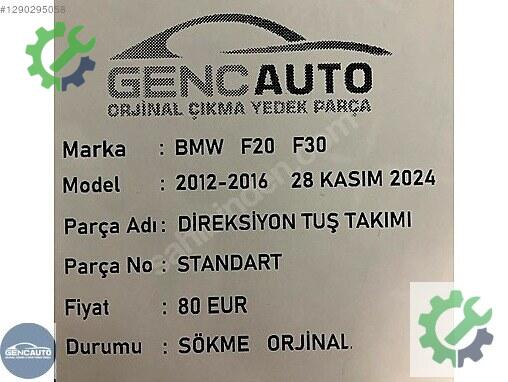 BMW 3 Serisi Kontrol Düğmeleri çıkma parça