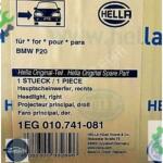 BMW F20 SAĞ FAR HALOJEN SIFIR ORJİNAL OEM 1EG010741081 HELLA