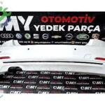 BMW F30 LCİ SEDEF BEYAZ ARKA TAMPON DOLU