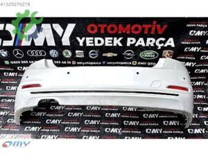 BMW F30 LCİ SEDEF BEYAZ ARKA TAMPON DOLU