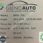 BMW F30 SİLECEK KOLU SÖKME ORJİNAL 61617260474 SAĞ