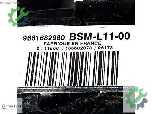 Citroen C4 Beyin 9661682980 çıkma parça