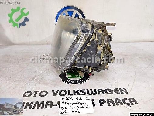 Skoda Yeti Sol Ön Far çıkma parça