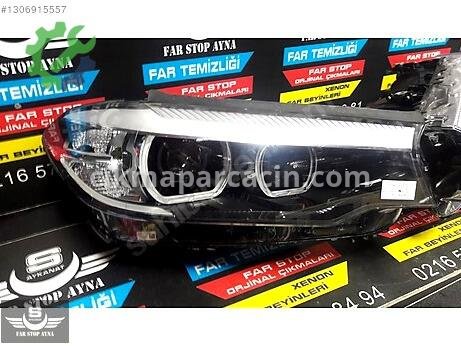 BMW 5 Serisi Sağ Ön Far çıkma parça