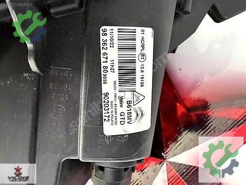 Citroen C3 AirCross Sol Ön Far 9836267180 çıkma parça