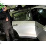 CİTRÖEN C4 2004-2011 ARASI SOL ARKA KAPI GRİ RENK