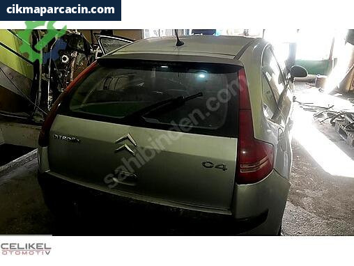 Citroen C4 Bagaj Kapağı çıkma parça
