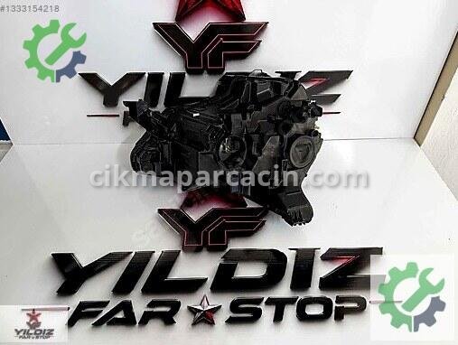 Citroen C4 X Sol Ön Far 9830649380 çıkma parça