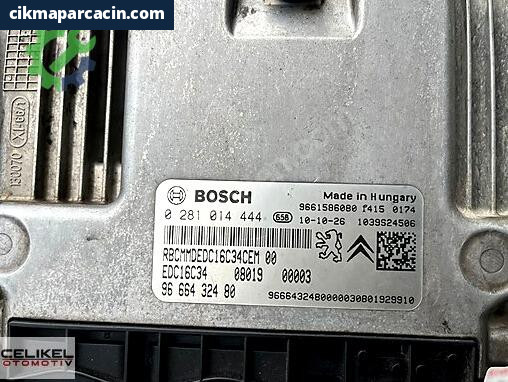 Citroen Nemo Motor Beyni 44-9666432480 çıkma parça