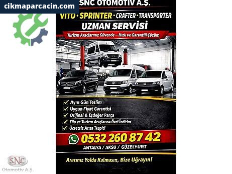 Mercedes-Benz Sprinter Motor Komple çıkma parça