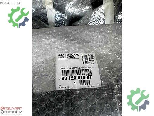 Citroen C3 Ön Tampon 98120615XT çıkma parça