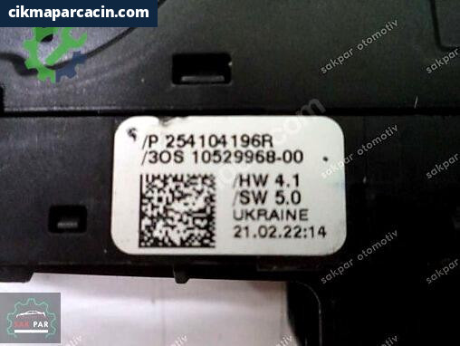 Renault Clio Ön Cam 254104196R çıkma parça
