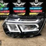 Dacia Duster Ledli Sol Far BEYAZ MASKELİ ORGİNAL HATASIZ