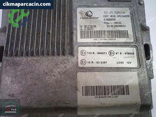 Dacia Sandero ECU Beyni 169104829R çıkma parça