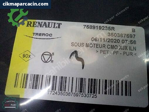 Dacia Sandero Kaput 758919235R çıkma parça