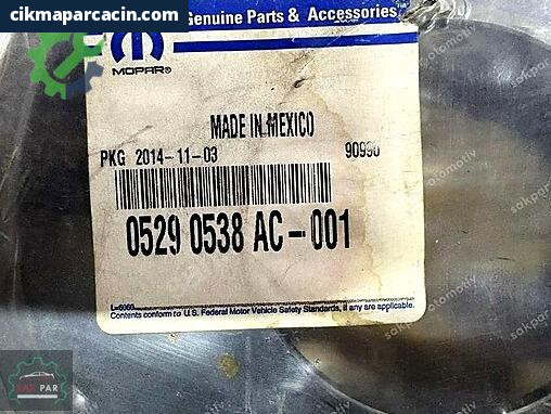Dodge Challenger Disk Fren Balatası K05290538AC çıkma parça
