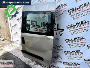 FİAT DOBLO 3 4 ÇIKMA SOL SÜRGÜ KAPI ORJİNAL DOLU